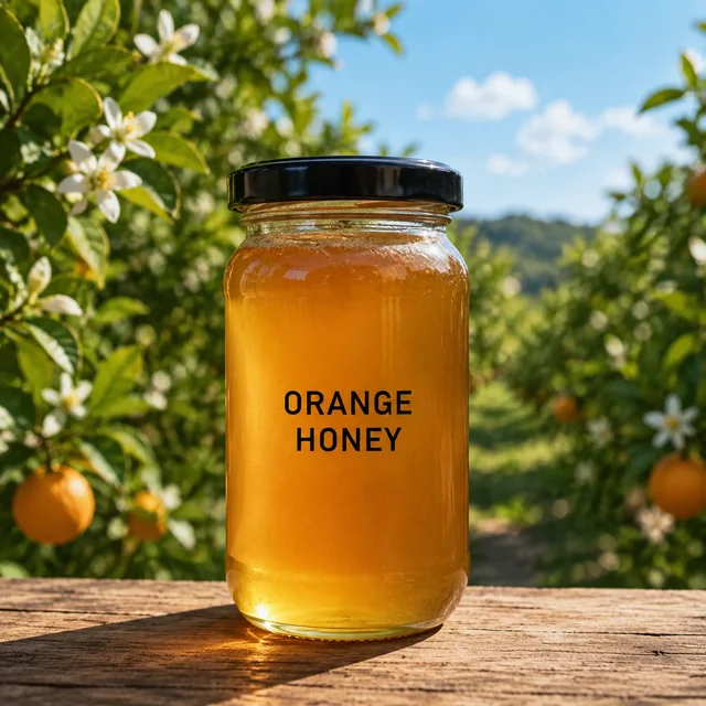 Orange honey