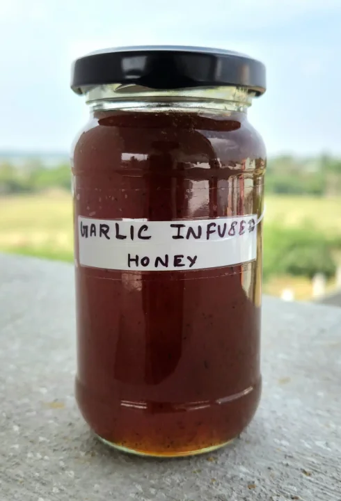 Garlic Infused honey
