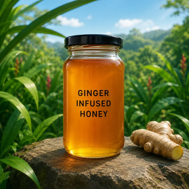 Ginger Infused honey